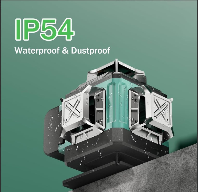 KraftTech 4D 16 Vonalas Zöld Lézer