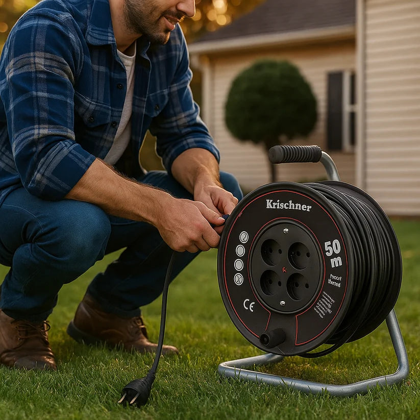 50M Professzionális Kábelcsévélő