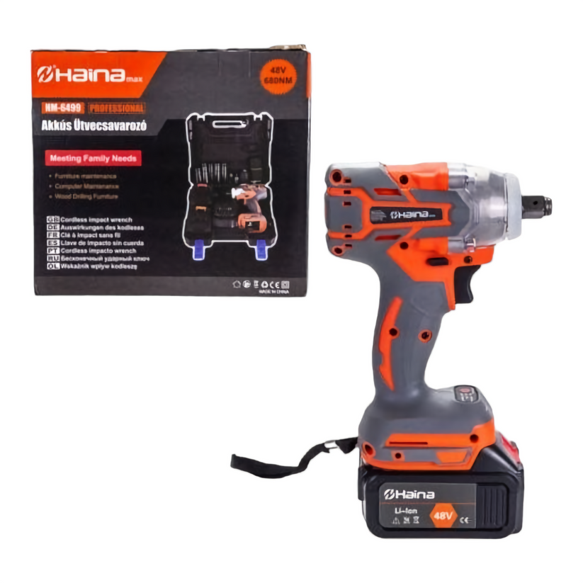 Haina Akkumulátoros Ütvecsavarozó 680NM