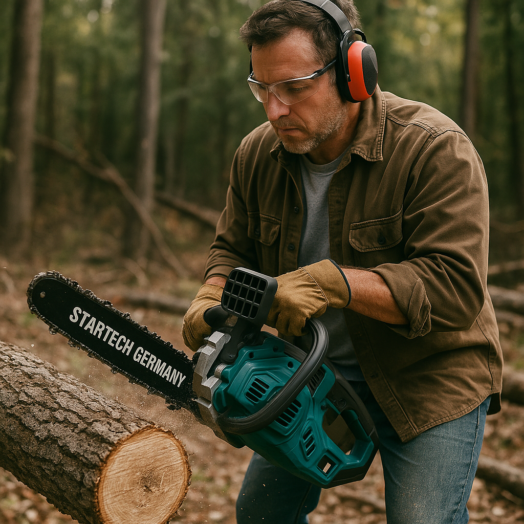 Starktech Germany Akkumulátoros Láncfűrész