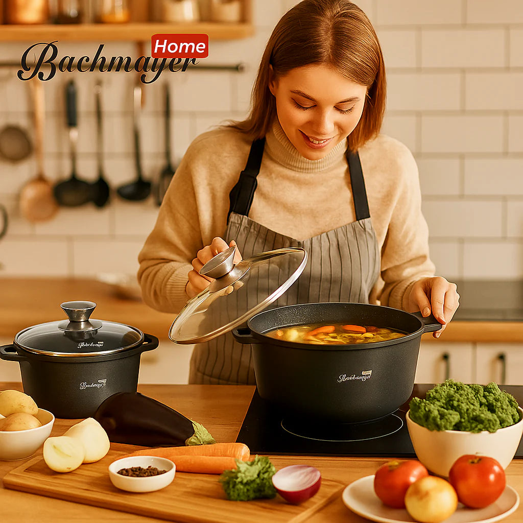 Bachmayer gránit edénykészlet