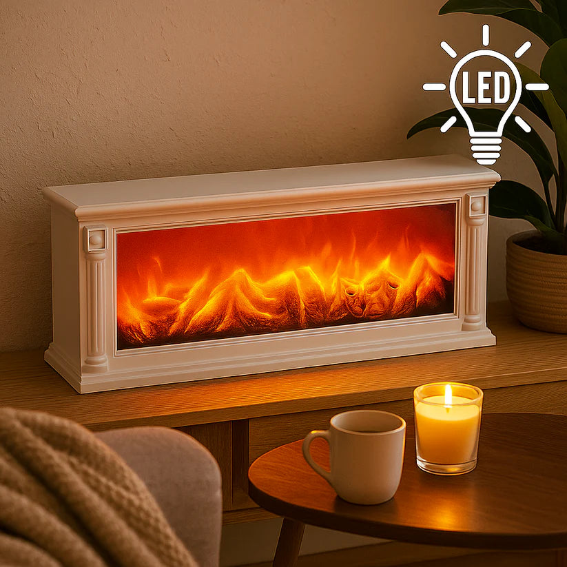 LED Kandalló Lámpa