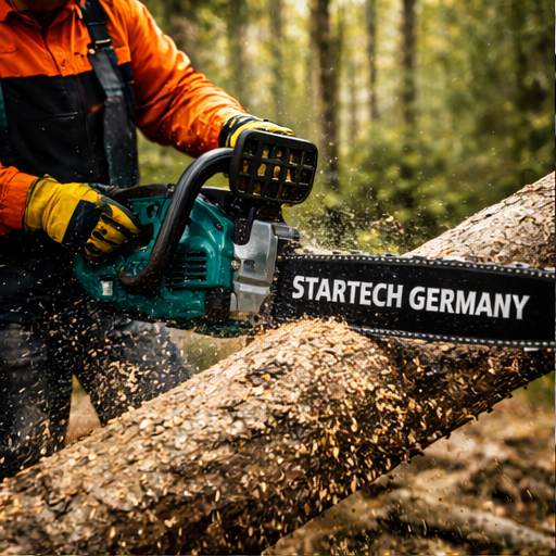 Starktech Germany Akkumulátoros Láncfűrész