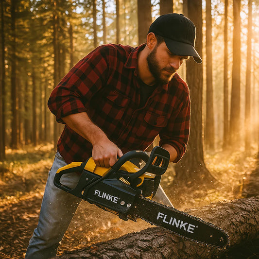 Flinke Benzinmotoros Láncfűrész