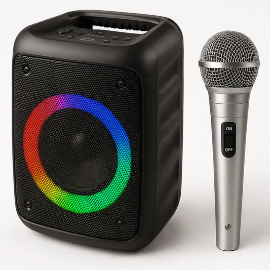 Vezeték nélküli Bluetooth hangszóró mikrofonnal