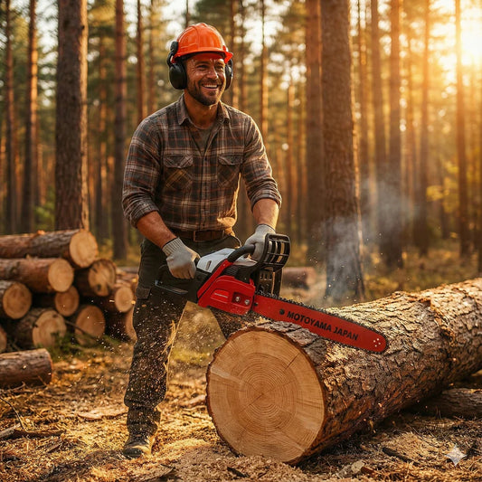 Motoyama Japan 8.5CP Benzines Láncfűrész