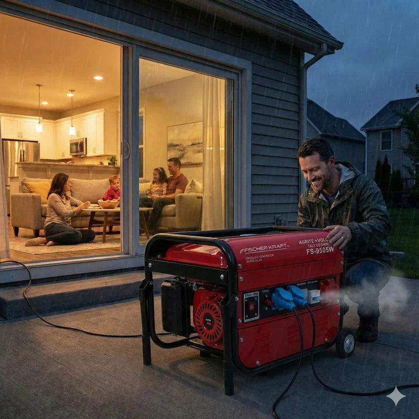 9.5 kW Háromfázisú Benzines Áramfejlesztő