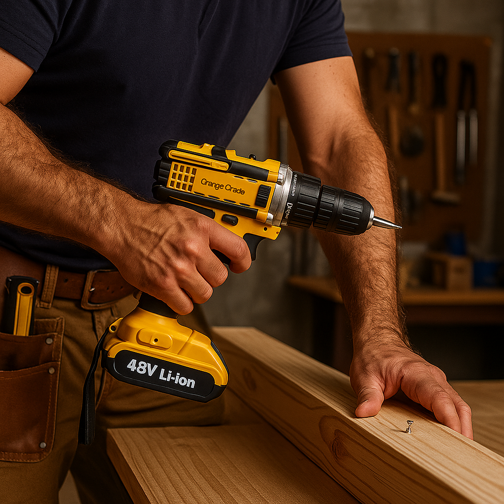 48V Lítium Akkumulátoros Fúró