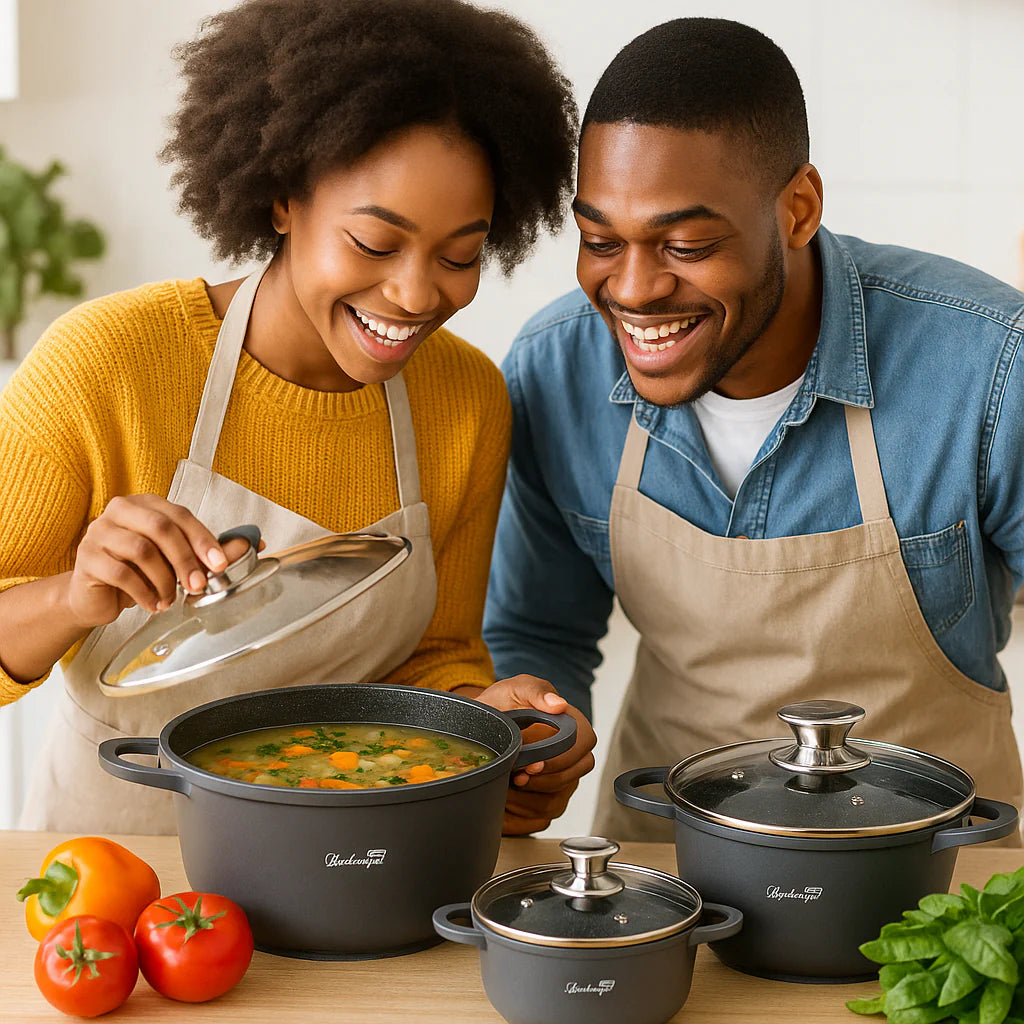 Bachmayer gránit edénykészlet