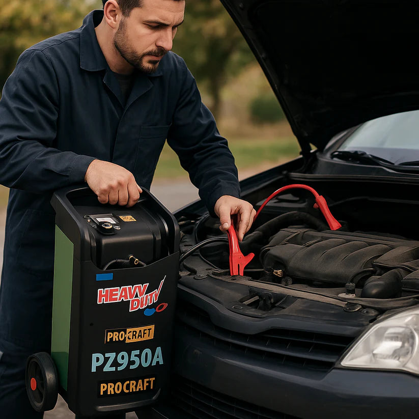 PROCRAFT Akkumulátortöltő és Indító