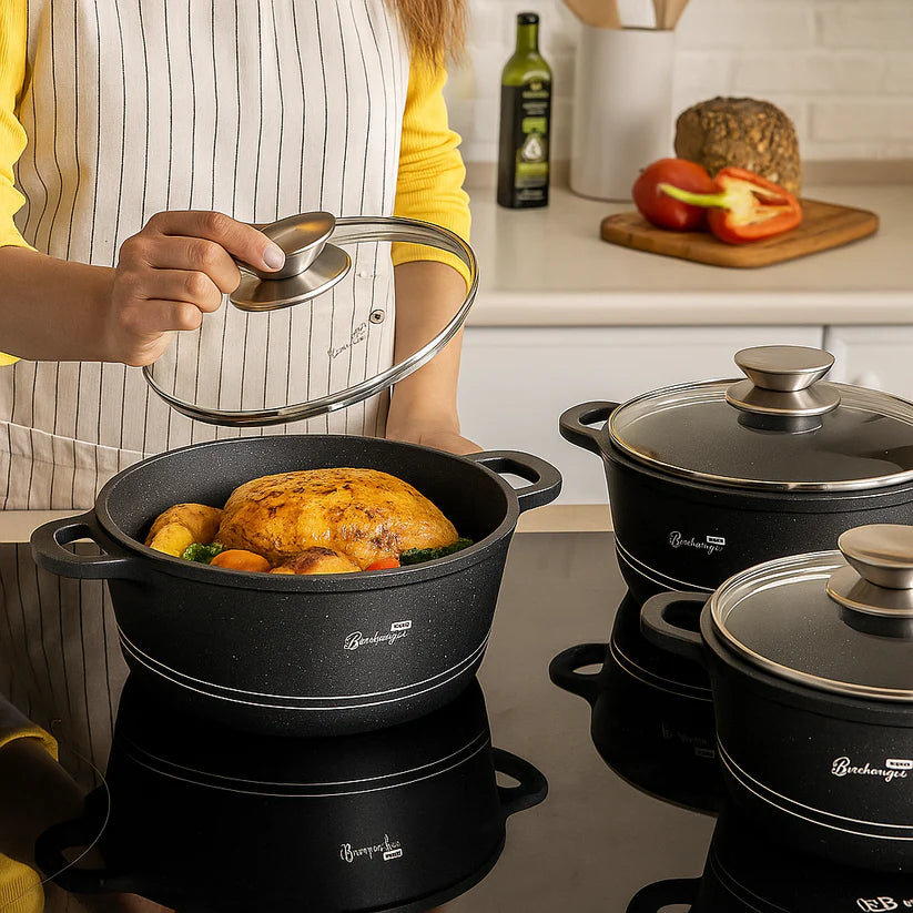 Bachmayer gránit edénykészlet