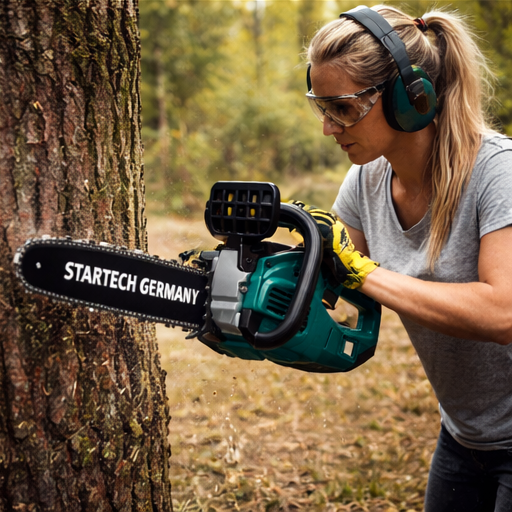Starktech Germany Akkumulátoros Láncfűrész