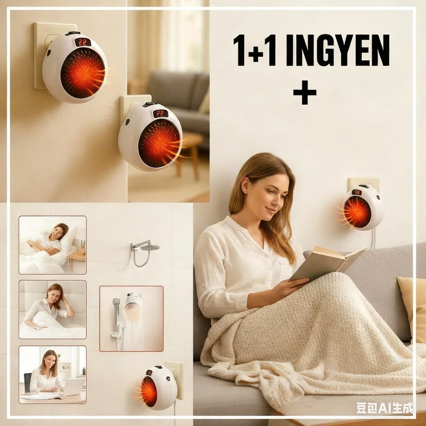 Wonder Heater Pro 900W 1+1 ingyen