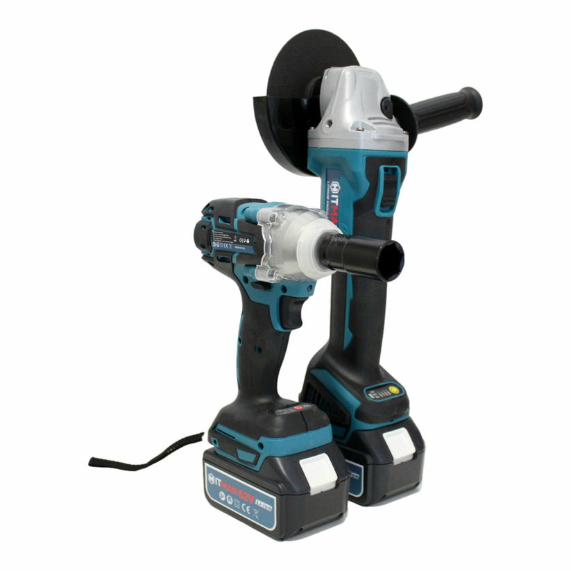 HITMAN Li-ion Ütvecsavarozó és Szögcsiszoló Készlet