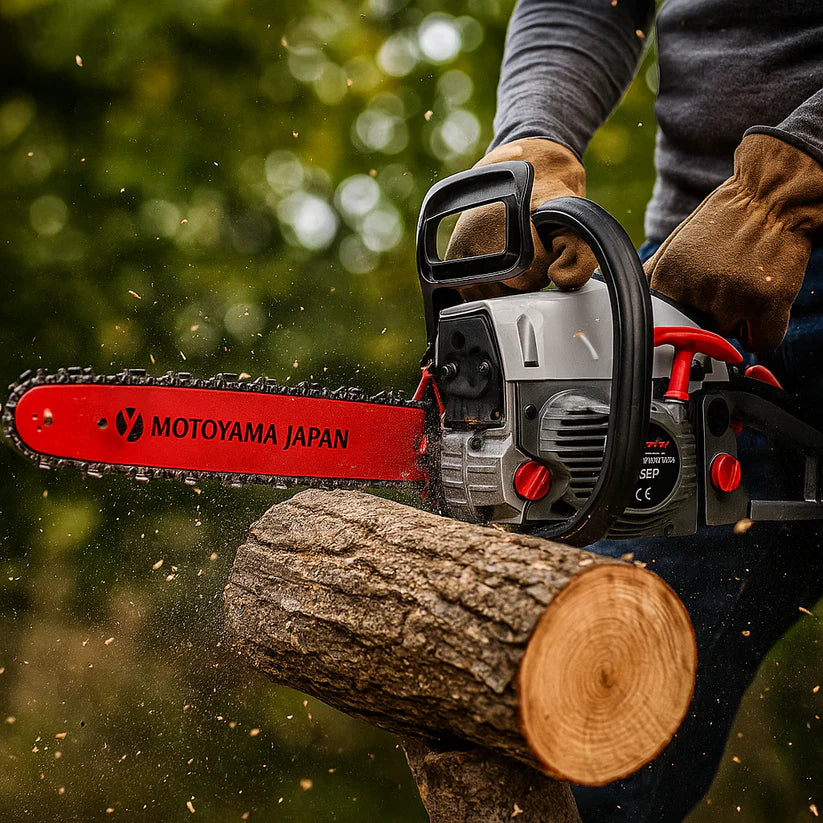 Motoyama Japan 8.5CP Benzines Láncfűrész