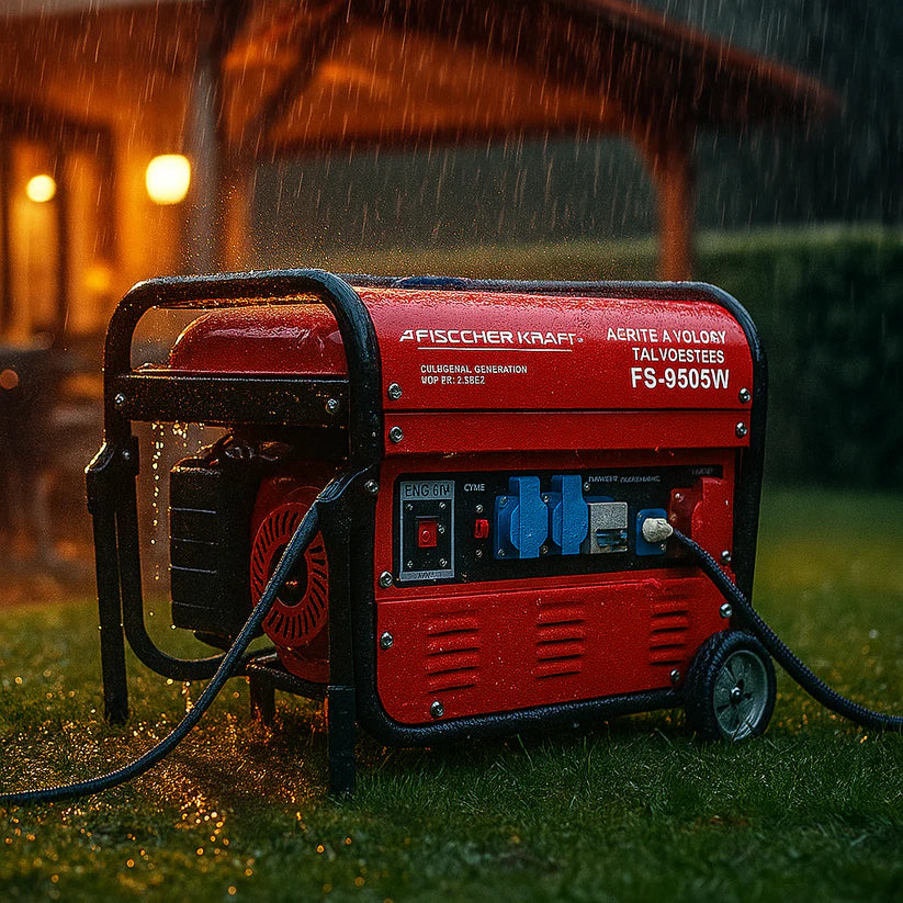 9.5 kW Háromfázisú Benzines Áramfejlesztő