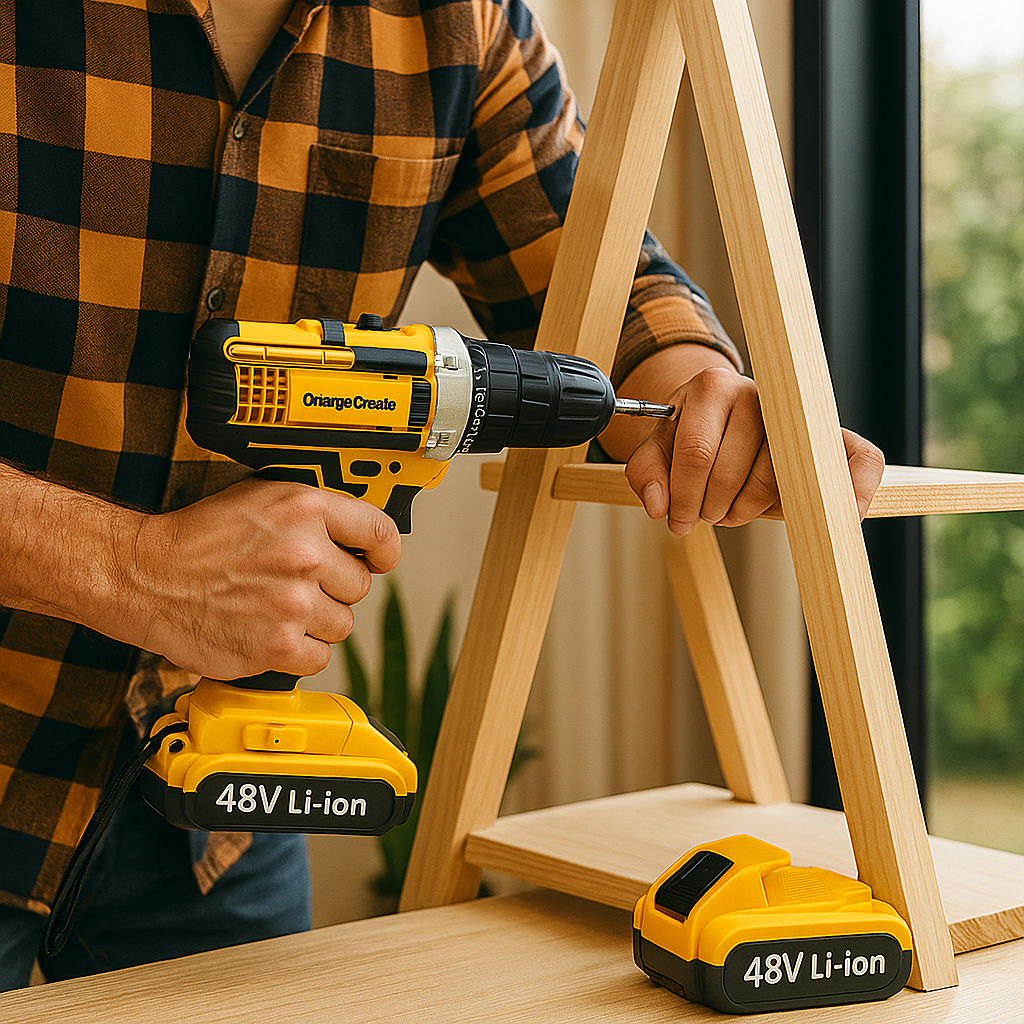 48V Lítium Akkumulátoros Fúró