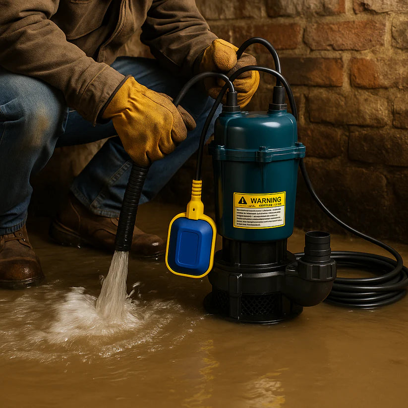 Champion 3750W Profi Szennyvízszivattyú