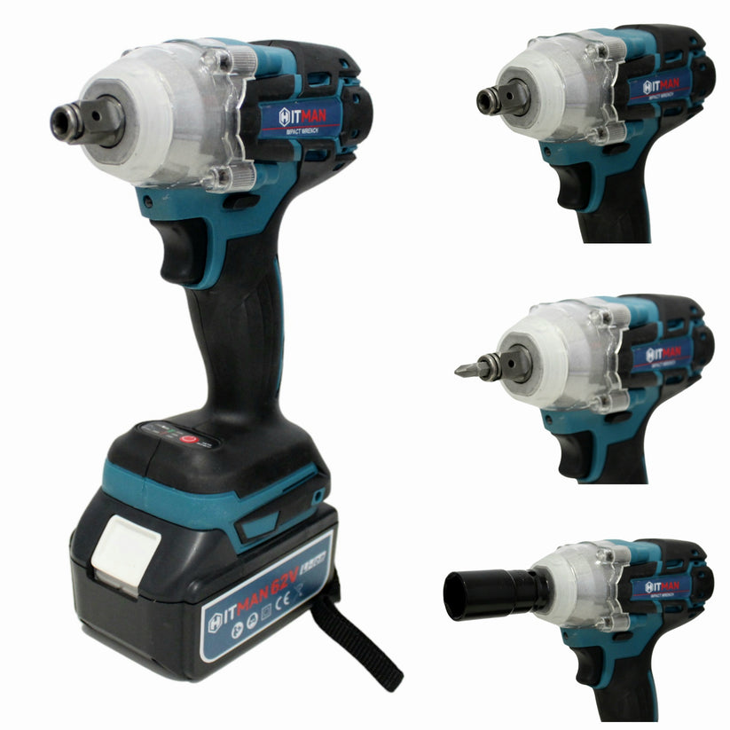 HITMAN Li-ion Ütvecsavarozó és Szögcsiszoló Készlet