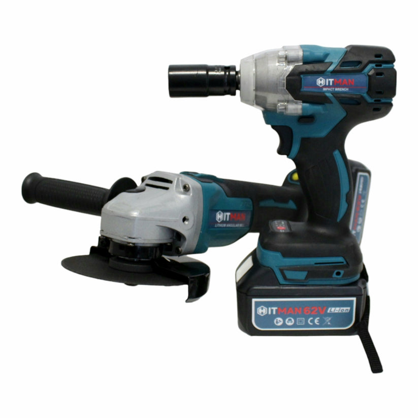 HITMAN Li-ion Ütvecsavarozó és Szögcsiszoló Készlet