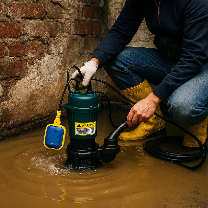 Champion 3750W Profi Szennyvízszivattyú