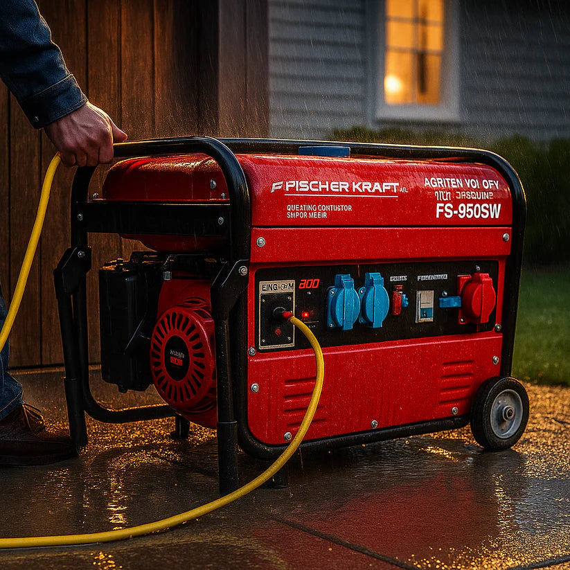 9.5 kW Háromfázisú Benzines Áramfejlesztő