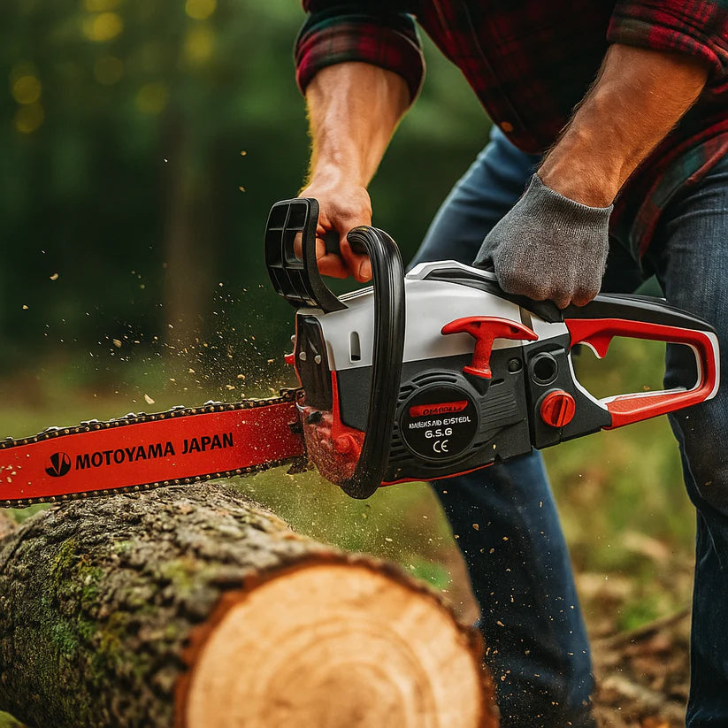 Motoyama Japan 8.5CP Benzines Láncfűrész