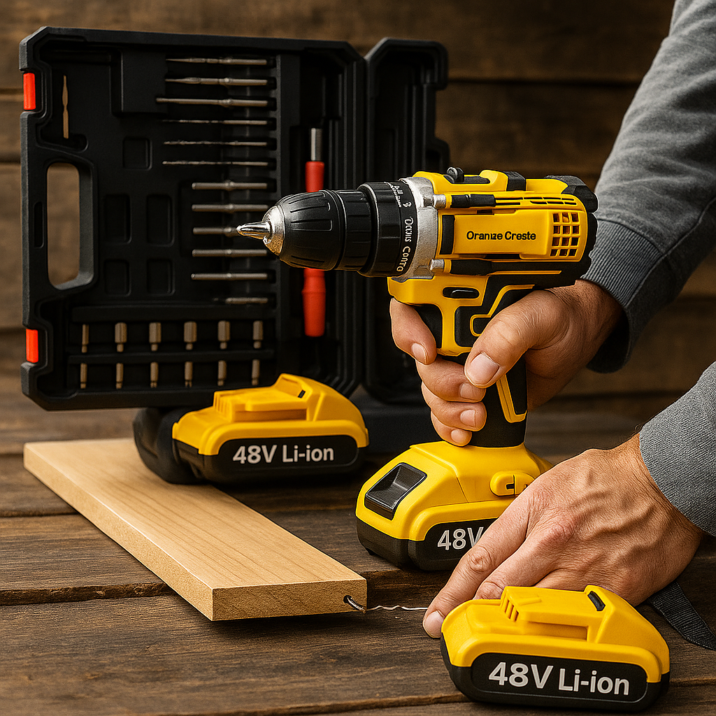 48V Lítium Akkumulátoros Fúró