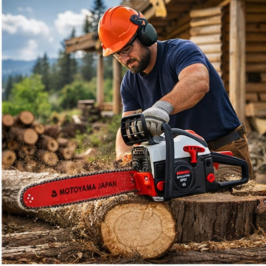 Motoyama Japan 8.5CP Benzines Láncfűrész